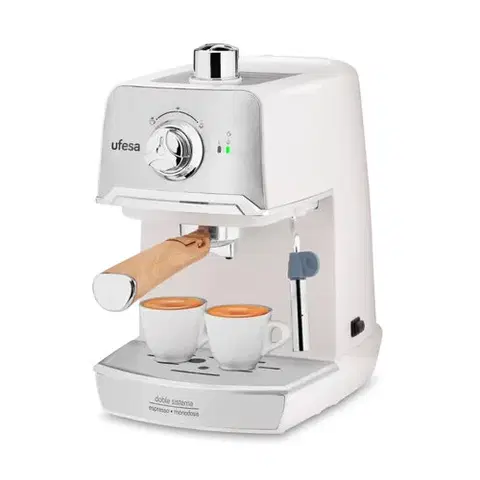Automatické kávovary Ufesa CE7238 Cream espresso pákový kávovar, béžová
