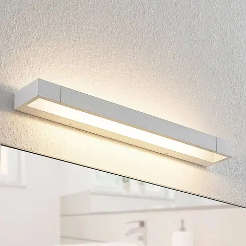 Nástenné svietidlá Arcchio Arcchio Jora nástenná LED, IP44, biela, 60 cm