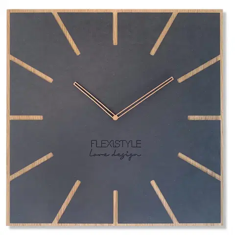 Hodiny Nástenné ekologické hodiny Eko Exact 4 Flex z119 1 matd-dx, 50 cm