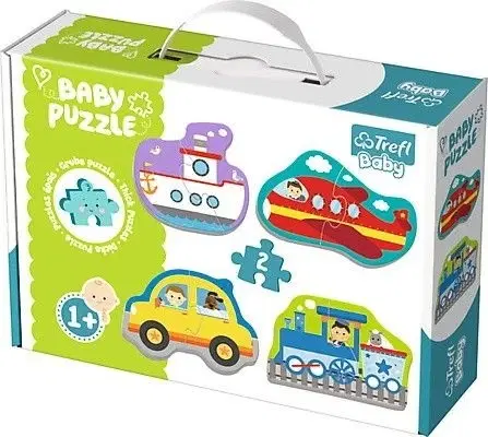 Hračky puzzle TREFL - Puzzle baby classic transportné vozidlá