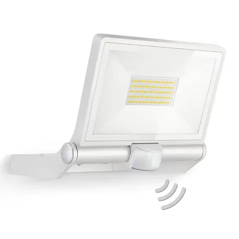 Vonkajšie nástenné svietidlá so senzorom STEINEL STEINEL XLED One XL S bodové biela 22x26x21