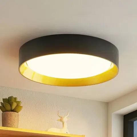 Stropné svietidlá Lindby Lindby Kambia stropné LED svietidlo, 55 cm