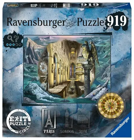 Hračky puzzle RAVENSBURGER - EXIT Puzzle - The Circle: V Paríži 920 dielikov