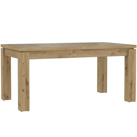 Jedálenské stoly Rozkladací stôl Trondheim 160/207x90cm ALCT44 Dub Artisan
