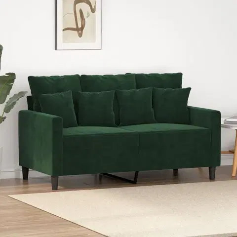 Pohovky a gauče 2miestna pohovka 120 cm Dekorhome Zelená