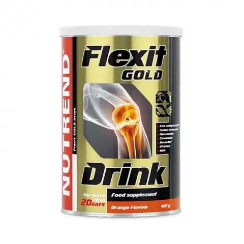 Komplexné kĺbové výživy Nutrend Flexit Gold Drink 400 g čierne ríbezle