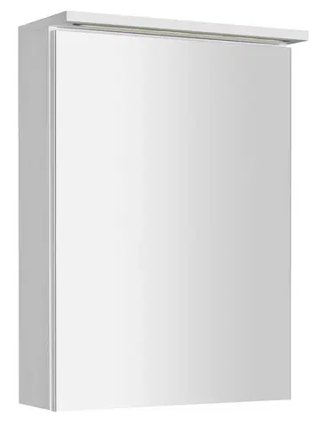 Kúpeľňový nábytok AQUALINE - KAWA STRIP Galérka s LED osvetlením 50x70x22cm, biela WGL50S