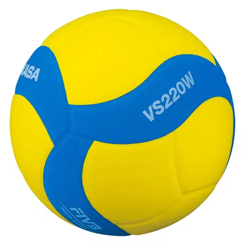 Volejbalové lopty Detská volejbalová lopta Mikasa VS220W-YBL