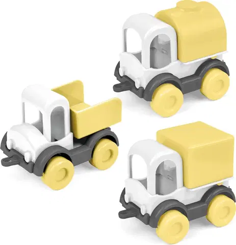 Hračky - dopravné stroje a traktory WADER - Slnečné ráno Kid Cars trio
