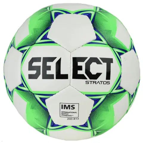 Futbalové lopty Futbalová lopta SELECT FB Stratos 5 - beilo-zelená