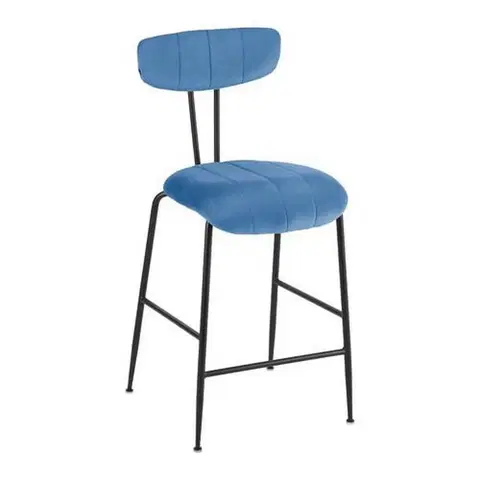 Barové stoličky Barová Stolička Tylor Modrá