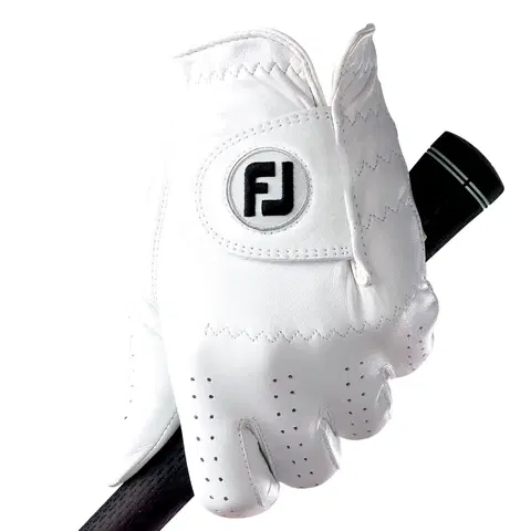 rukavice Pánska golfová rukavica Footjoy CabrettaSof pre pravákov biela