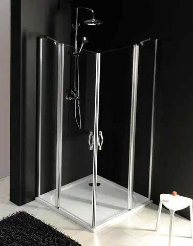 Sprchové dvere GELCO - One obdĺžniková sprchová zástena 800x900mm L/P varianta,rohový vstup GO4880GO4890