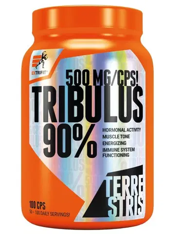 Anabolizéry a NO doplnky Tribulus 90% - Extrifit 100 kaps.