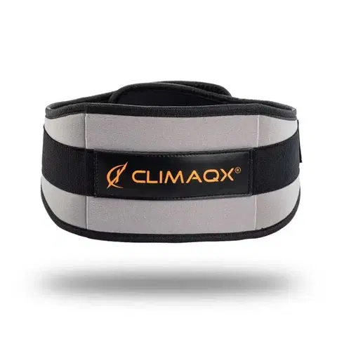 Opasky na cvičenie Climaqx Fitness opasok Gamechanger Grey  L