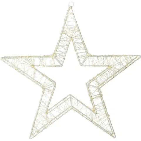Vianočné dekorácie Svietiaca vianočná hviezda, 960 LED, 38 x 8 x 38 cm