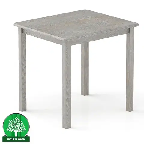 Borovicové stoly Stôl borovica ST104-100x75x70 grey