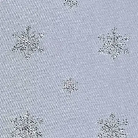 Bytový textil Obrus Glitter hviezdičky biela 140x300 cm