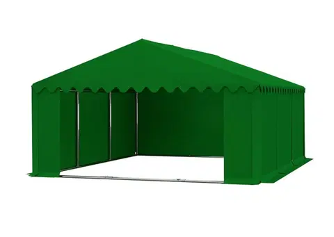 Skladové stany Skladový stan 5x6m zelená PREMIUM