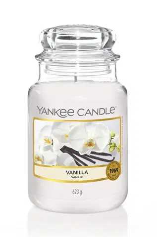 Vonné sviečky a svietniky Vonná sviečka Yankee Candle veľká Vanilla classic