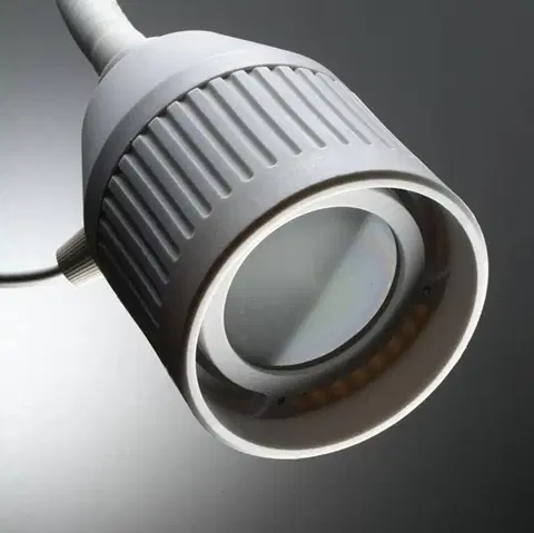Stolové lampy SIS-Licht LED nočné svetlo na čítanie s ohybným ramenom a červeným svetlom
