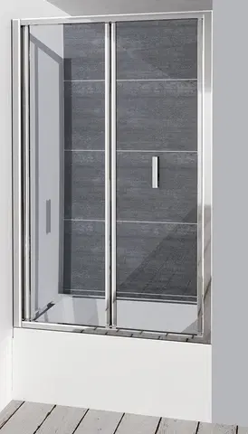 Sprchovacie kúty POLYSAN - DEEP sprchové dvere skladacie 1000x1650, číre sklo MD1910