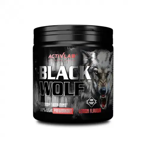 Pre-workouty ActivLab Black Wolf 300 g čierne ríbezle