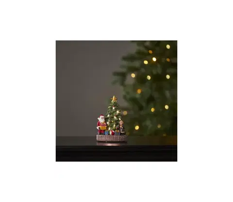 Vianočné dekorácie Eglo Eglo 411483 - LED Vianočná dekorácia KIDSVILLE 8xLED/0,06W/3xAAA 