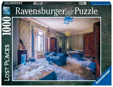Hračky puzzle RAVENSBURGER - Stratené miesta: Magická izba 1000 dielikov