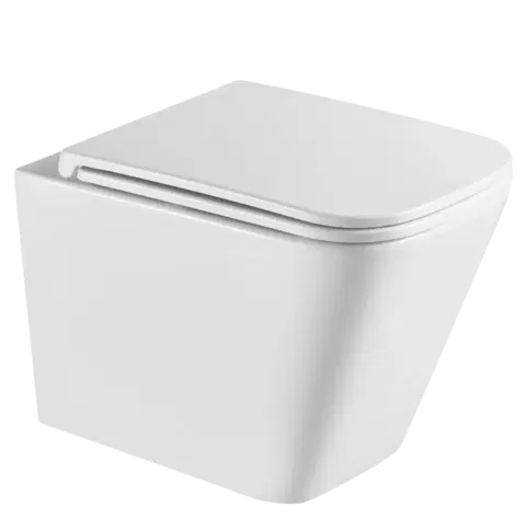 Záchody INVENA - Závesná WC misa FLORINA, vrátane soft/close sedátka CE-94-001-L