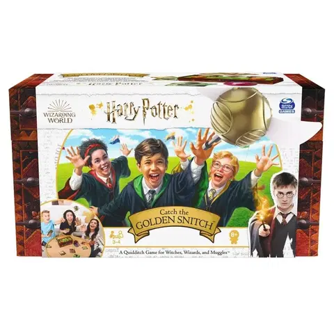 Hračky rodinné spoločenské hry SPIN MASTER - Harry Potter Chyť Zlatú Strelu Spoločenská Hra