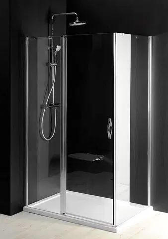 Sprchovacie kúty GELCO - ONE sprchové dvere s pevnou časťou 900 číre sklo GO4890