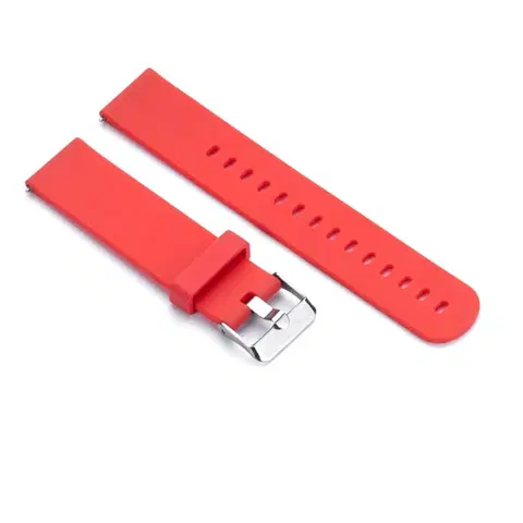 Príslušenstvo k wearables Niceboy Watch remienok 20 mm, červený watch-band-20-red