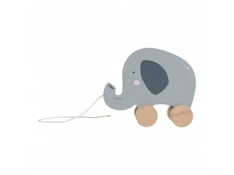 Drevené hračky LITTLE DUTCH - Ťahací slon