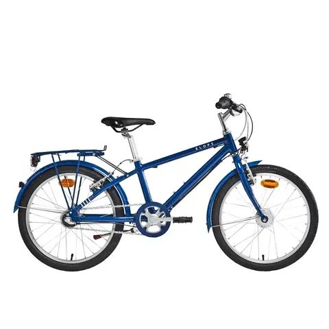 bicykle Detský mestský bicykel Hoprider 900 20" 6 až 9 rokov modrý