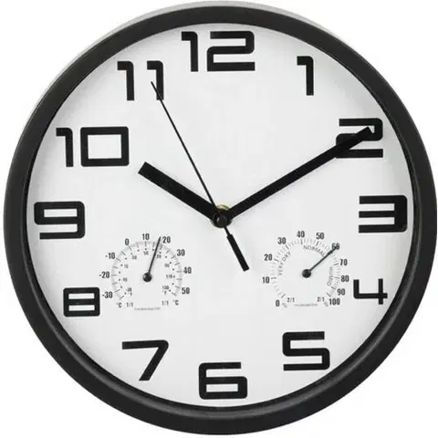 Hodiny Nástenné hodiny Bristol, 25 x 4 cm, biela