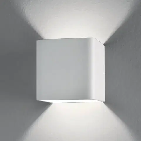 Nástenné svietidlá Egger Licht Kubické nástenné LED svietidlo Gino, 6 W