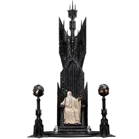 Zberateľské figúrky Socha Saruman The White on Throne (Lord of The Rings) Limited Edition WET732694