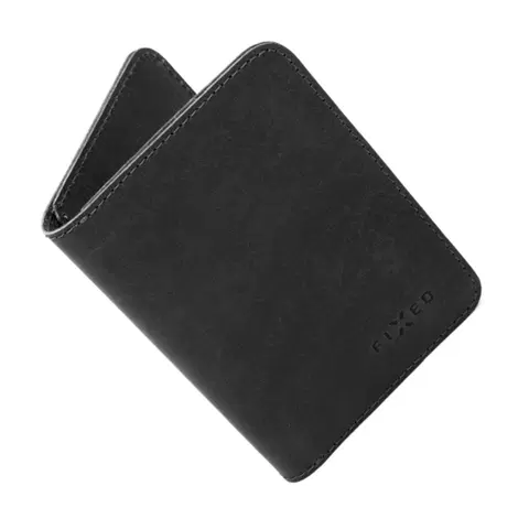 GPS prijímače FIXED Smile XL Kožená peňaženka so smart trackerom, čierna FIXSM-SWXL2-BK