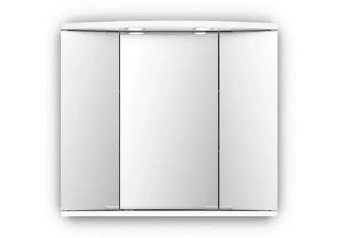 Kúpeľňový nábytok JOKEY Funa LED biela zrkadlová skrinka MDF 111913320-0110 111913320-0110