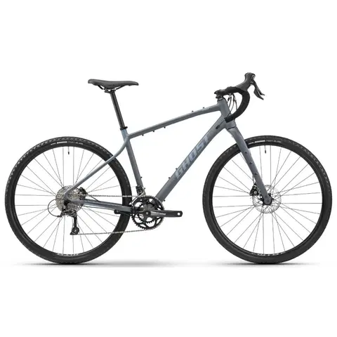 Bicykle Gravel bicykel Ghost Asket AL - model 2024 Grey/Blue - L (20,5", 175-190 cm)