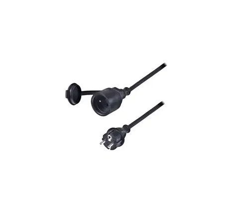 Predlžovacie káble  predlžovací kábel PS30 5m černý