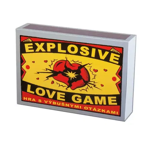 Hračky párty spoločenské hry DINOTOYS - párty hra Explosive Love