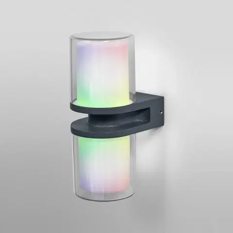 SmartHome vonkajšie svietidlá nástenné LEDVANCE SMART+ LEDVANCE SMART+ WiFi Outdoor Flare Updown Wall