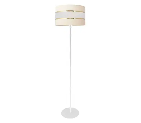 Lampy  Stojacia lampa HELEN 1xE27/60W/230V krémová 