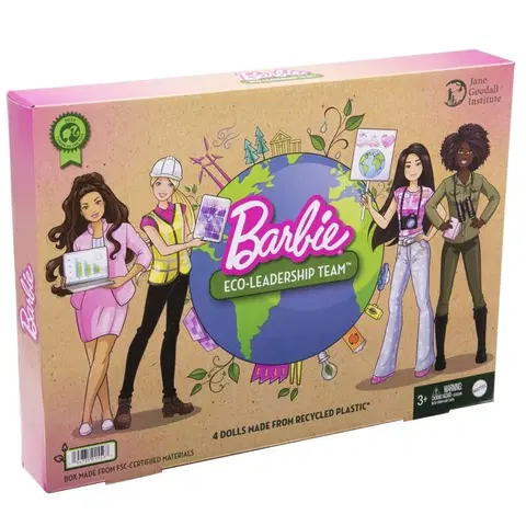 Hračky bábiky MATTEL - Barbie Ekológia Je Budúcnosť
