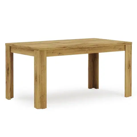 Jedálenské stoly Stôl Miro 160 cm dub/grafit