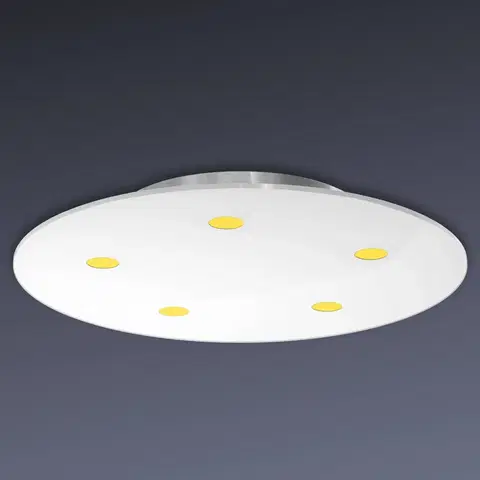 Stropné svietidlá Evotec Stmievateľné stropné LED svietidlo Sunia