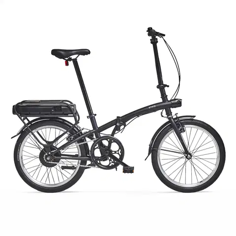 elektrobicykle Skladací elektrický bicykel E-FOLD 100 čierny