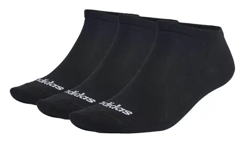 Pánske ponožky Adidas Unisex Thin Linear Low-Cut Socks 3 S